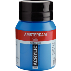 Amsterdam Standard Series Acrylic Jar Primary Cyan 500ml