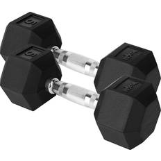 Yes4All Dumbbells Yes4All Chrome Grip Hex Dumbbells 5 lbs