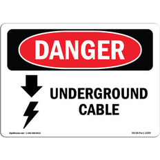 White Workplace Signs SignMission OSHA Danger Sign 12 x 18 in