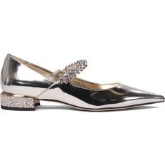 Jimmy Choo Rubber Low Shoes Jimmy Choo Ballerinas Oro-Donna - Gold