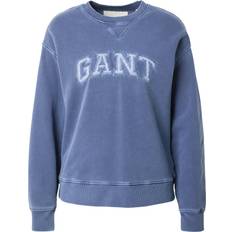 Herr Tröjor Gant Arch Graphic Sweatshirt - Prussian Blue