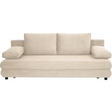 Kunststoff Sofas home24 2991005002 Cream Sofa 197cm 2 Seater