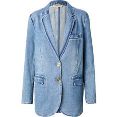 Denim Blazer Giacca Da Abito - Blu