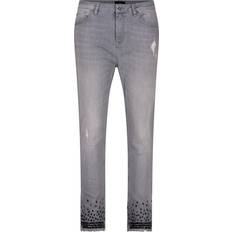 Monari Jeans Slim Fit 7/8 - Grau