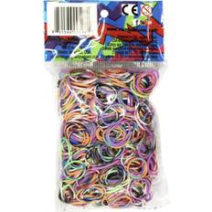 Purple DIY Rainbow Loom Assorted Tie Dye Rubber Bands