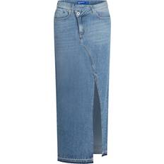 Karl Lagerfeld Kjolar Karl Lagerfeld Denim Maxi Kjol - Tvättad Mid Blue