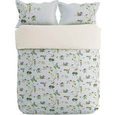 Cotton Satin Duvet Covers Sanderson Woodland Chorus Duvet Cover Blue (230x220cm)