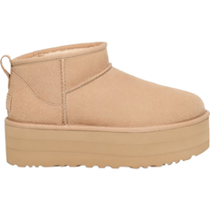 UGG Classic Ultra Mini Platform - Driftwood/White Pepper