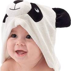 Bamboo Baby Towels Hiphop Panda Bamboo Baby Hooded Towel 30 x 30 Inch