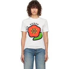 Kenzo Dame T-shirts Kenzo Paris Pop Loose T-shirt - White
