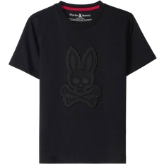 Psycho Bunny Kid's Malton Graphic Tee - Black