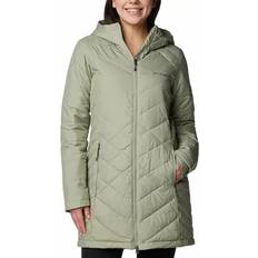 Columbia Women's Heavenly Long Hooded Jacket - Safari