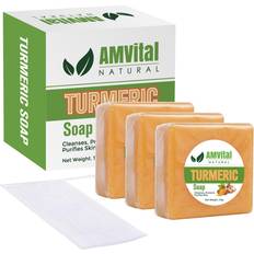 Toiletries Turmeric Soap Bar for Face Body