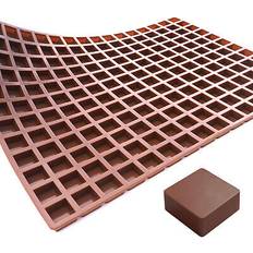 Chocolate Moulds Bold Square Silicone Candy Mold Half Sheet Chocolate Mould