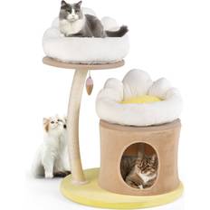 Pets Latitude Run 83cm Cat Tree Indoor Tower Post 32.68cm H x 59cm W x 23.23cm D