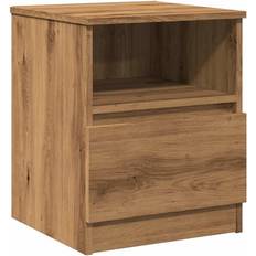 vidaXL 856500 Artisan Oak Bedside Table 40x40cm