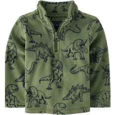 Dinosaurs Fleece Garments Children's Clothing The Children's Place Toddler Print Microfleece Half Zip Pullover - Greenwich (3050049-1684)