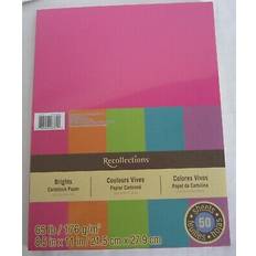 Papeles de Seda y Crespón Recollections Cardstock Paper Brights 8.5 X 11