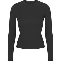 SKIMS Long Sleeve T-shirt - Black