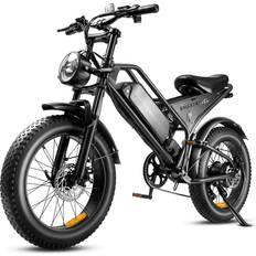 Electric Bikes Smartravel Explorer DK400 51 cm Electric Bike - Black Unisex