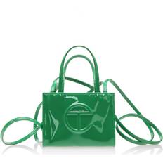 Telfar Bags Telfar Small Shopping Bag - Greenscreen Patent