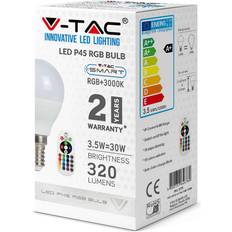 V-TAC 3.5W LED-Pære E14 RGB+6400K
