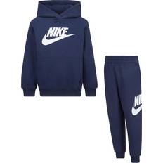 Tracksuits Children's Clothing Nike Kid's Club Fleece Hoodie & Joggers Set - Midnight Navy (86L135-U90)