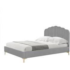Betten-Sets HTI-Living Polsterbett 140 x 200 cm Yoris Grau Betten-Sets