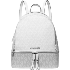 Michael kors rhea Michael Kors Rhea Medium Color Block Logo Backpack - Opt/Allum