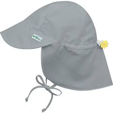 Orange Bucket Hats Children's Clothing Baby Flap Sun Protection Swim Hat - Gray