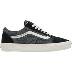 Denim Sko Vans Old Skool - Check Black