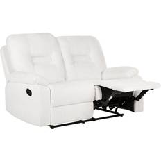 Divano 2 Posti - Poltrona reclinabile Divani Beliani Modern Fabric Recliner Sofa 2 Seater