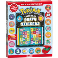 Pokémon Pokemon Color-In 3D Puffy Stickers