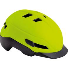 Met Cykelhjälmar Met Cykelhjälm Grancorso Safety Yellow Matt Reflective 52-56 cm