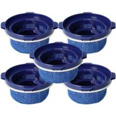 VHBW 5x Replacement Filter for Samsung Jet 70 60 75 70 75+ Vacuum Cleaner