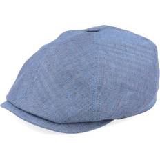 Stetson Chapeaux Stetson Beret En Lin Brooklin - Denim