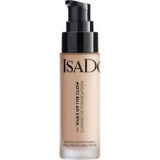 Pumpflaskor Foundations Isadora Wake Up the Glow Foundation SPF50 3C Cool