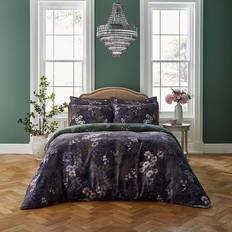 Dorma Giverny Damson Duvet Cover Green, Purple (230x220cm)