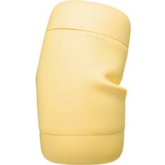 Tenga Puffy Springy Soft Custard Yellow White