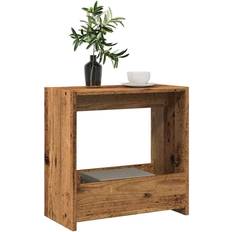 Holz Kleintische vidaXL Beistelltisch Altholz-Optik 50 x 26 x 50 cm Kleintisch