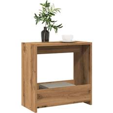 Hout Sidetables vidaXL Artisan Oak Side 50 x 26 x 50 cm Console Table