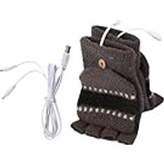 Battery Heated Accessories FASSME USB Heated Gloves - Grey