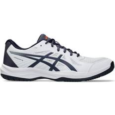 Sportschoenen voor racketsport uitverkoop Asics Upcourt 6 - White/Indigo Fog