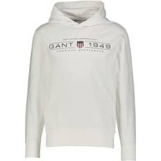 Gant Herren Hoodie - Schwarz/Weiß
