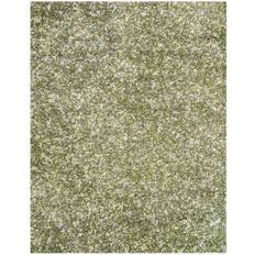 The Rug House Super Soft Green Grey Mottled Green 60x110cm