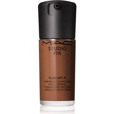 Recycled Materials Foundations MAC Studio Fix Fluid SPF15 NW53