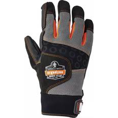 Work Gloves Ergodyne Full Finger Anti Vibration Glove - Black/Grey