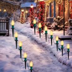 Joiedomi C9 Christmas Pathway Lights 24 LED Bulbs