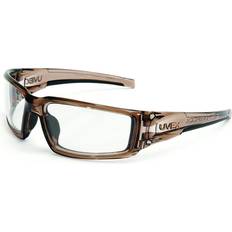 Brown Protective Gear Honeywell Hypershock Safety Glasses - Brown Frame