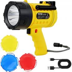 VEVOR Friluftsutrustning VEVOR USB Super Bright Rechargeable Spotlight Flashlight 1000 000LM
